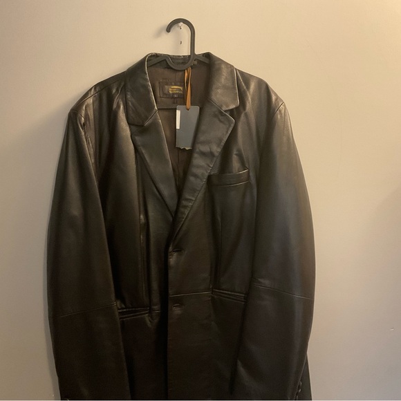 Brand new fine, soft Turkish designer leather jacket 🧥 - Picture 3 of 6